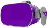 Decal style Skin Wrap compatible with Oculus Go Headset - Solids Collection Purple (OCULUS NOT INCLUDED)