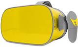 Decal style Skin Wrap compatible with Oculus Go Headset - Solids Collection Yellow (OCULUS NOT INCLUDED)