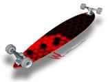 HEX Red - Decal Style Vinyl Wrap Skin fits Longboard Skateboards up to 10"x42" (LONGBOARD NOT INCLUDED)