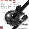 Stardust Black WraptorSkinz � Skin fits XBOX 360 & PS3 Guitar Hero III Les Paul Controller (GUITAR NOT INCLUDED)