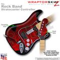 Spider Web WraptorSkinz � Skin fits Rock Band Stratocaster Guitar for Nintendo Wii, XBOX 360, PS2 & PS3 (GUITAR NOT INCLUDED)
