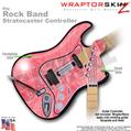 Stardust Pink WraptorSkinz � Skin fits Rock Band Stratocaster Guitar for Nintendo Wii, XBOX 360, PS2 & PS3 (GUITAR NOT INCLUDED)