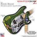 WWII Bomber War Plane WraptorSkinz � Skin fits Rock Band Stratocaster Guitar for Nintendo Wii, XBOX 360, PS2 & PS3 (GUITAR NOT INCLUDED)