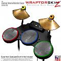 Duct Tape Skin by WraptorSkinz� fits Guitar Hero 4 World Tour Drum Set for Nintendo Wii, XBOX 360, PS2 & PS3 (DRUMS NOT INCLUDED)