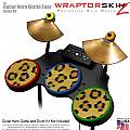 Leopard Spots Skin by WraptorSkinz� fits Guitar Hero 4 World Tour Drum Set for Nintendo Wii, XBOX 360, PS2 & PS3 (DRUMS NOT INCLUDED)