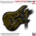 Abstract 01 Yellow  Skin fits Guitar Hero 5 - World Tour - Band Hero Guitar for XBOX 360 and PS3