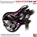 Abstract 02 Pink  Skin fits Guitar Hero 5 - World Tour - Band Hero Guitar for XBOX 360 and PS3
