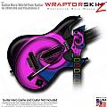 Alecias Swirl 01 Purple  Skin fits Guitar Hero 5 - World Tour - Band Hero Guitar for XBOX 360 and PS3