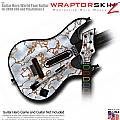 Rusted Metal  Skin fits Guitar Hero 5 - World Tour - Band Hero Guitar for XBOX 360 and PS3