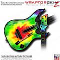 Tie Dye  Skin fits Guitar Hero 5 - World Tour - Band Hero Guitar for XBOX 360 and PS3