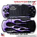 Metal Flames Purple WraptorSkinz � Decal Style Skin fits Sony PSP Slim (PSP 2000)