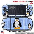 Penguins on Blue WraptorSkinz � Decal Style Skin fits Sony PSP Slim (PSP 2000)