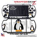 Penguins on White WraptorSkinz � Decal Style Skin fits Sony PSP Slim (PSP 2000)