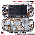 Rusted Metal WraptorSkinz � Decal Style Skin fits Sony PSP Slim (PSP 2000)