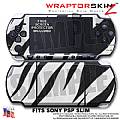 Zebra Stripes WraptorSkinz � Decal Style Skin fits Sony PSP Slim (PSP 2000)