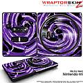 DJ Hero Skin Alecias Swirl 02 Purple fits Nintendo Wii DJ Heros