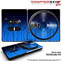 DJ Hero Skin Fire Blue fits Nintendo Wii DJ Heros