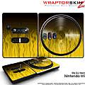 DJ Hero Skin Fire Yellow fits Nintendo Wii DJ Heros