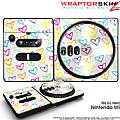 DJ Hero Skin Kearas Hearts on White fits Nintendo Wii DJ Heros