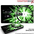 DJ Hero Skin Lightning Green fits Nintendo Wii DJ Heros