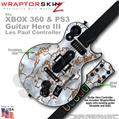 Rusted Metal WraptorSkinz � Skin fits XBOX 360 & PS3 Guitar Hero III Les Paul Controller (GUITAR NOT INCLUDED)