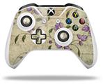 WraptorSkinz Decal Skin Wrap Set works with 2016 and newer XBOX One S / X Controller Flowers and Berries Purple (CONTROLLER NOT INCLUDED)