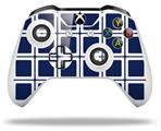 WraptorSkinz Decal Skin Wrap Set works with 2016 and newer XBOX One S / X Controller Squared Navy Blue (CONTROLLER NOT INCLUDED)