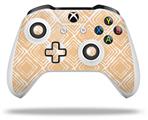 WraptorSkinz Decal Skin Wrap Set works with 2016 and newer XBOX One S / X Controller Wavey Peach (CONTROLLER NOT INCLUDED)