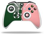 WraptorSkinz Decal Skin Wrap Set works with 2016 and newer XBOX One S / X Controller Ripped Colors Green Pink (CONTROLLER NOT INCLUDED)