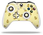 WraptorSkinz Decal Skin Wrap Set works with 2016 and newer XBOX One S / X Controller Anchors Away Yellow Sunshine (CONTROLLER NOT INCLUDED)