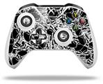 WraptorSkinz Decal Skin Wrap Set works with 2016 and newer XBOX One S / X Controller Scattered Skulls Black (CONTROLLER NOT INCLUDED)