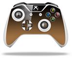 WraptorSkinz Decal Skin Wrap Set works with 2016 and newer XBOX One S / X Controller Smooth Fades Bronze Black (CONTROLLER NOT INCLUDED)