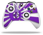 WraptorSkinz Decal Skin Wrap Set works with 2016 and newer XBOX One S / X Controller Rising Sun Japanese Flag Purple (CONTROLLER NOT INCLUDED)