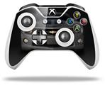WraptorSkinz Decal Skin Wrap Set works with 2016 and newer XBOX One S / X Controller 2010 Chevy Camaro Cyber Gray - Black Stripes on Black (CONTROLLER NOT INCLUDED)