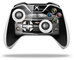 WraptorSkinz Decal Skin Wrap Set works with 2016 and newer XBOX One S / X Controller 2010 Chevy Camaro Silver - White Stripes on Black (CONTROLLER NOT INCLUDED)