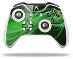 WraptorSkinz Decal Skin Wrap Set works with 2016 and newer XBOX One S / X Controller Mystic Vortex Green (CONTROLLER NOT INCLUDED)