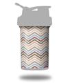 Skin Decal Wrap works with Blender Bottle ProStak 22oz Zig Zag Colors 03 (BOTTLE NOT INCLUDED)