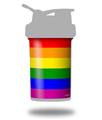Skin Decal Wrap works with Blender Bottle ProStak 22oz Rainbow Stripes (BOTTLE NOT INCLUDED)