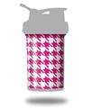 Skin Decal Wrap works with Blender Bottle ProStak 22oz Houndstooth Hot Pink (BOTTLE NOT INCLUDED)