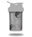 Skin Decal Wrap works with Blender Bottle ProStak 22oz Feminine Yin Yang Gray (BOTTLE NOT INCLUDED)
