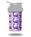 Skin Decal Wrap works with Blender Bottle ProStak 22oz Petals Purple (BOTTLE NOT INCLUDED)