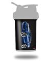 Skin Decal Wrap works with Blender Bottle ProStak 22oz 2010 Camaro RS Blue (BOTTLE NOT INCLUDED)