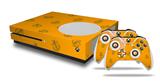 WraptorSkinz Decal Skin Wrap Set works with 2016 and newer XBOX One S Console and 2 Controllers Anchors Away Orange