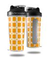 Skin Decal Wrap works with Blender Bottle 28oz Squared Orange (BOTTLE NOT INCLUDED)