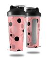 Skin Decal Wrap works with Blender Bottle 28oz Lots of Dots Pink on Pink (BOTTLE NOT INCLUDED)