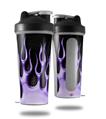 Skin Decal Wrap works with Blender Bottle 28oz Metal Flames Purple (BOTTLE NOT INCLUDED)