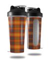 Skin Decal Wrap works with Blender Bottle 28oz Plaid Pumpkin Orange (BOTTLE NOT INCLUDED)