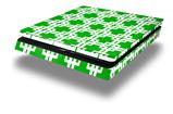Vinyl Decal Skin Wrap compatible with Sony PlayStation 4 Slim Console Boxed Green (PS4 NOT INCLUDED)