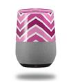Decal Style Skin Wrap for Google Home Original - Zig Zag Pinks (GOOGLE HOME NOT INCLUDED)