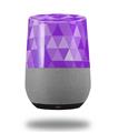 Decal Style Skin Wrap for Google Home Original - Triangle Mosaic Purple (GOOGLE HOME NOT INCLUDED)